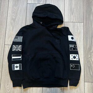 Hypland Black Flag Logo Hoodie